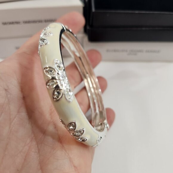 Avon Bangle Bracelet Lot Globalista Enamel / Geometric Dimensions Bundle of 5 - Picture 9 of 15